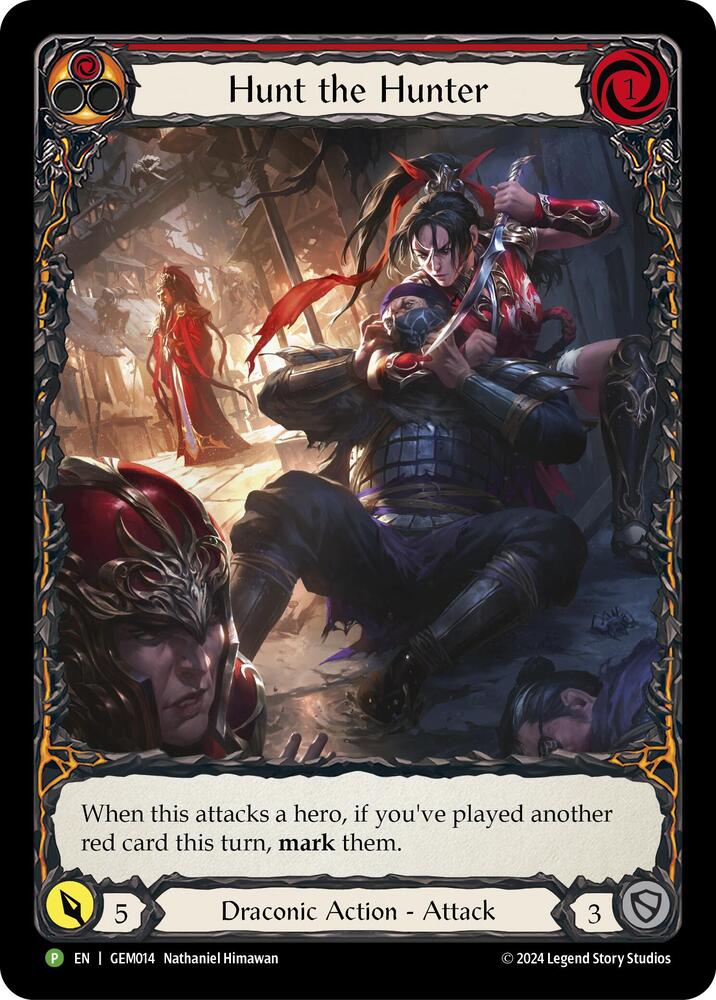 SINGLE - GEM 014 - Hunt the Hunter (EN) (PLAYSET)