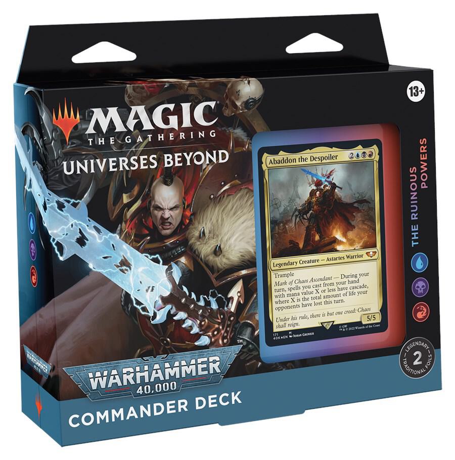 SEALED - MTG - W40K The Ruinous Powers