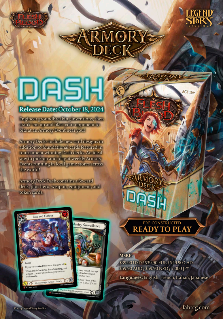 SEALED - Armory Deck - DASH IO
