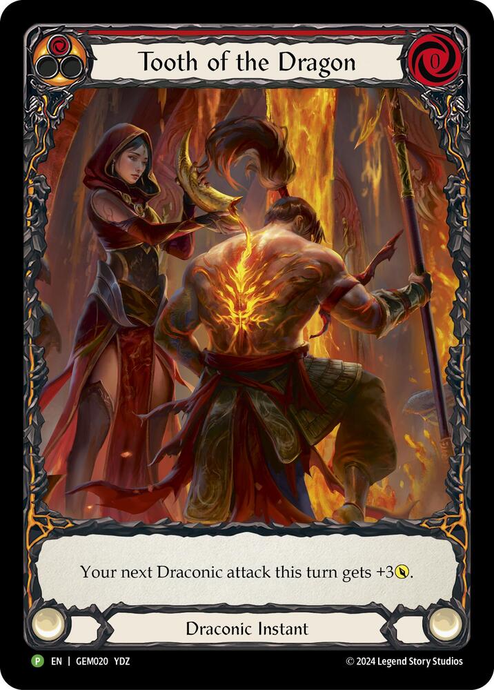 SINGLE - GEM 020 - Tooth of the Dragon (EN) (PLAYSET)