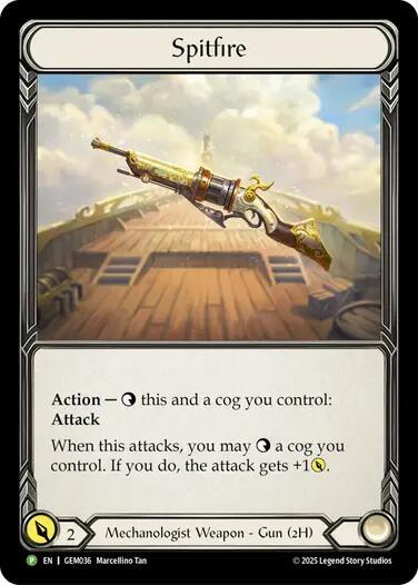 SINGLE - GEM 036 - Spitfire CF (EN)