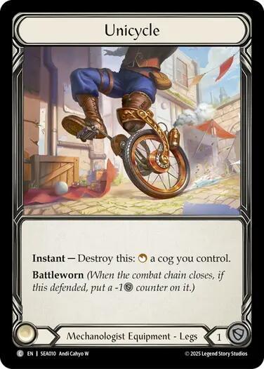 SINGLE - SEA 010 - Unicycle CF (EN)