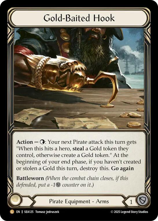 SINGLE - SEA 125 - Gold-Baited Hook RF (EN)