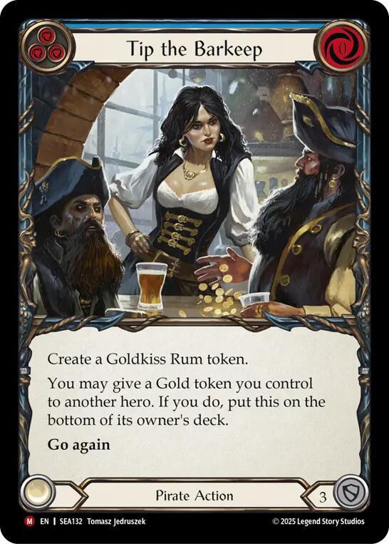 SINGLE - SEA 132 - Tip the Barkeep (EN)