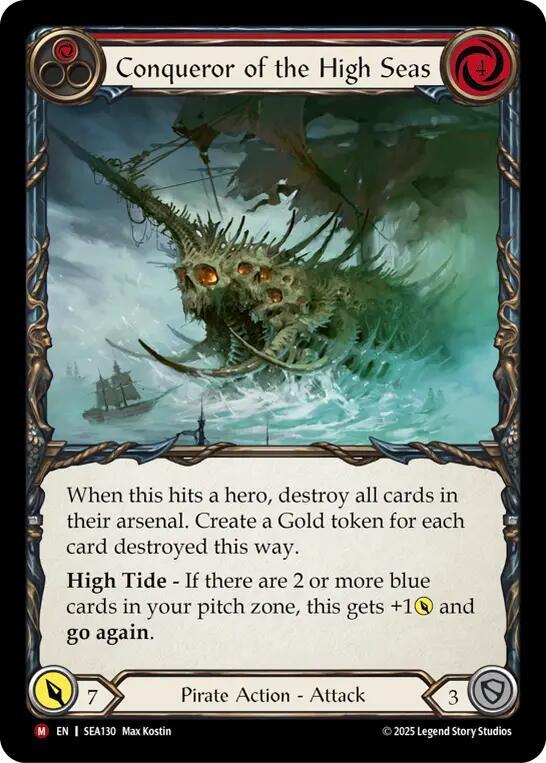 SINGLE - SEA 130 - Conqueror of the High Seas (EN)