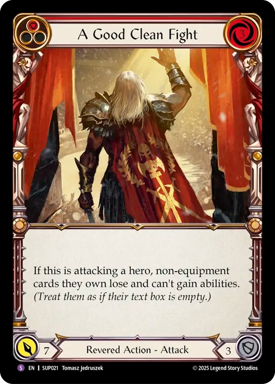 SINGLE - SUP 021 - A Good Clean Fight (EN)