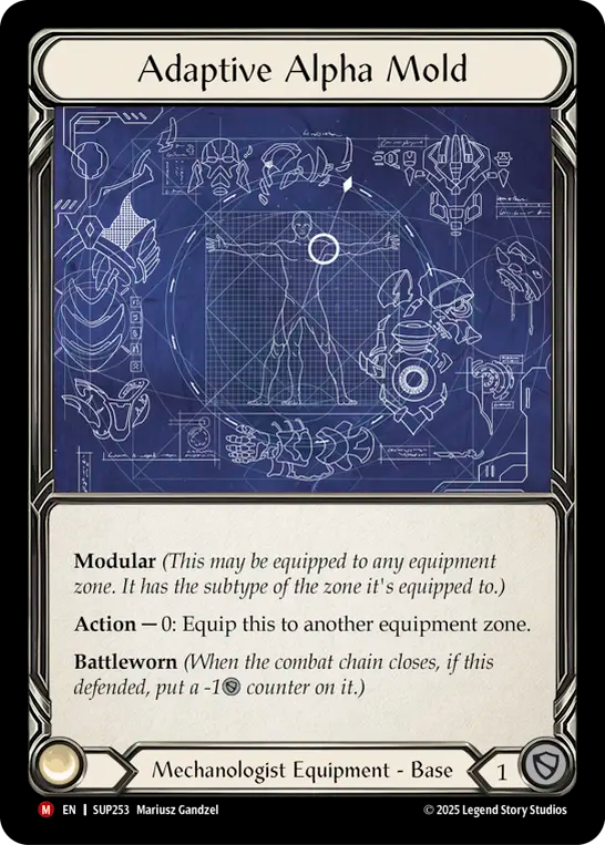 SINGLE - SUP 253 - Adaptive Alpha Mold (EN)